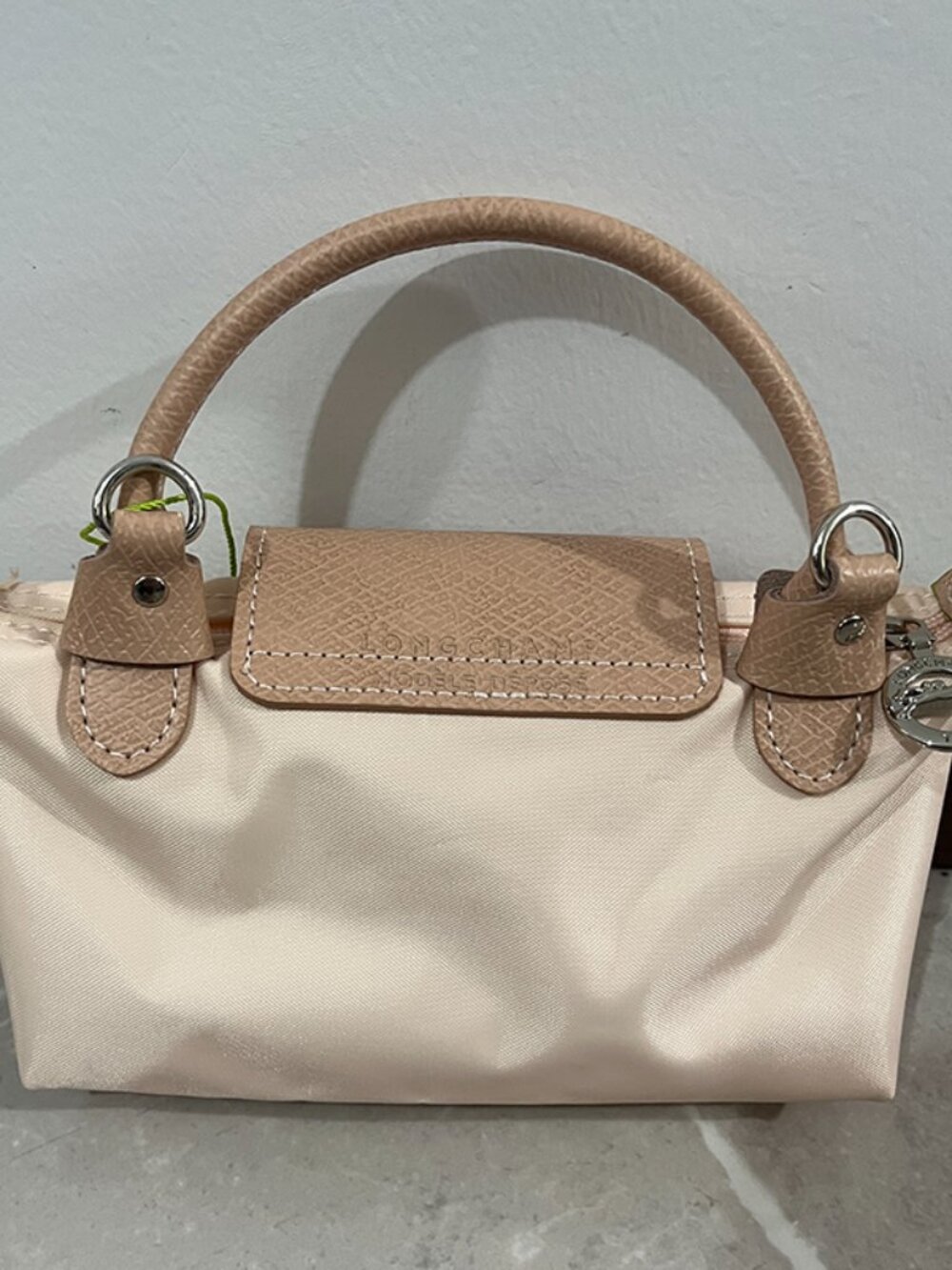 Longchamp Le Pliage Canvas And Leather Cosmetics Case - Picture 4 of 7